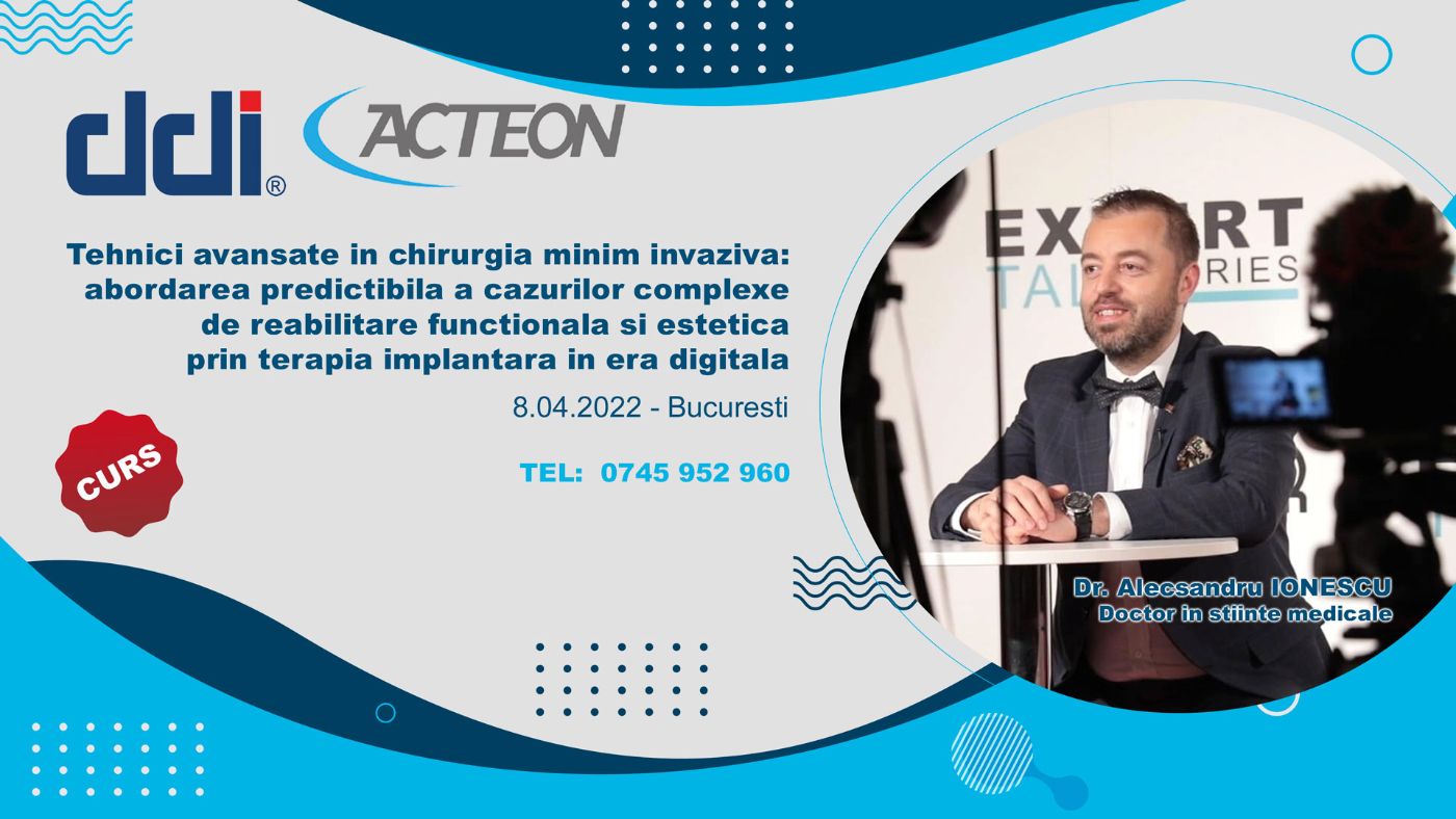 Curs - Protocoale Actuale Si Tehnici Avansate In Chirurgia Minim Invaziva - Dr. Alecsandru Ionescu - 8 Aprilie 2022